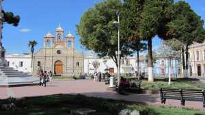 Riobamba - the cenral square